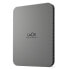 LaCie Mobile Drive Secure - 2000 GB - 3.2 Gen 1 (3.1 Gen 1) - Grey