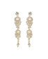 ფოტო #1 პროდუქტის Women's Gold Dazzling Drop Earrings