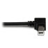 Фото #12 товара StarTech.com 3m USB 2.0 A to Left Angle B Cable - M/M - 3 m - USB A - USB B - USB 2.0 - 480 Mbit/s - Black