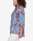 Фото #4 товара Petite Woven Paisley Gauze Top