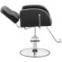 Фото #4 товара Fotel fryzjerski barberski kosmetyczny z podnóżkiem Physa YOXALL - czarny