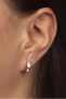 Фото #2 товара Gold earrings rings with zircons 239 001 00800
