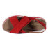 Diba True Razzle Dazz Platform Womens Red Casual Sandals 64420-600