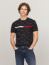 Фото #1 товара Signature Flag Stripe Logo T-Shirt