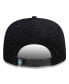 Фото #3 товара Men's Black Charlotte FC Corduroy Golfer Adjustable Hat