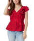 ფოტო #2 პროდუქტის Women's Maila Ruffle-Trim Peplum Top