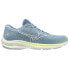 Кроссовки для бега Mizuno Wave Rider 25 Heather / White / Neo Lime, 40.5 - фото #7