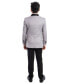 ფოტო #9 პროდუქტის Toddler Boy's 5-Piece Slim Fit Shawl Tuxedo Set