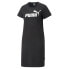 Фото #1 товара Puma Essentials Logo Short Sleeve T-Shirt Dress Womens Size M Casual 67372101