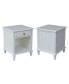 Фото #3 товара Cottage Collection End Table with Drawer