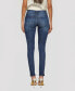 Фото #2 товара Women's Mid Rise Stretch Super Skinny Jeans