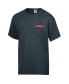 ფოტო #1 პროდუქტის Men's Charcoal Distressed Alabama Crimson Tide Vintage-Like Logo T-shirt