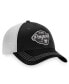 Фото #3 товара Women's Black, White Pittsburgh Penguins Fundamental Trucker Adjustable Hat