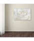 Фото #3 товара Cora Niele 'Pure White Rose' Canvas Art - 47" x 30" x 2"