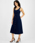 Фото #2 товара Women's Sleeveless Button-Front Dress