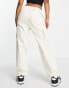 Napapijri m-earth cargo trousers in off white