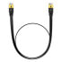 Фото #2 товара Szybki cienki kabel sieciowy RJ45 cat. 7 10Gbps 0.5m czarny