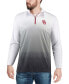 Фото #4 товара Men's Gray Oklahoma Sooners Magic Team Logo Quarter-Zip Jacket