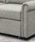 Hamilton 2 Piece Storage Sofa Bed Reversible Sectional