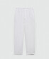 Фото #3 товара Women's 100% Linen Jogger Trousers