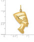 ფოტო #3 პროდუქტის Nefertiti Charm Pendant in 14k Yellow Gold