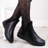 Фото #2 товара Filippo W PAW472 black insulated leather slip-on ankle boots