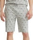 ფოტო #4 პროდუქტის Men's Cotton Logo Pajama Shorts