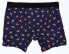 Saxx 284624 Men's Boxer Briefs Underwear Navy Hot Dog Small