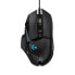 Фото #2 товара Logitech G G502 HERO High Performance Gaming Mouse - Right-hand - Optical - USB Type-A - 25600 DPI - 1 ms - Black