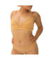 ფოტო #3 პროდუქტის Plus Size Nude Shade Mesh Sheer Stretch Thong