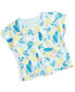 Фото #1 товара Baby Girls Elegant Tropical-Print T-Shirt, Created for Macy's