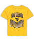 Preschool Boys and Girls Navy, Gold West Virginia Mountaineers Game Day T-shirt Combo Pack