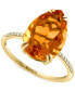 Фото #1 товара Кольцо EFFY eFFY® Citrine & White Sapphire Statement R.