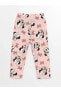 Фото #5 товара Polo Yaka Uzun Kollu Minnie Mouse Baskılı Kız Bebek Pijama Takım