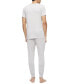 ფოტო #2 პროდუქტის Men's Ultra Soft Modern Modal Crewneck Lounge T-Shirt