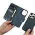 Чехол для смартфона ICARER iPhone 14 Pro Max с кожаной крышкой и защитой от RFID, синий
