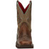 Фото #5 товара Сапоги на плоской подошве Justin Boots Nettie Embroidery Square Toe для женщин коричневого цвета