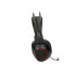 Игровые наушники с микрофоном KSIX Drakkar USB LED Чёрный Красный