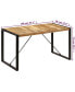 Dining Table 55.1"x27.6"x29.5" Solid Mango Wood