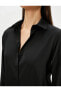 Kadın Gömlek Siyah 4sak60180uw