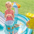 Фото #4 товара Детский надувной бассейн с горкой и игровым центром INTEX Crocodile Play Centre With Slide Pool.