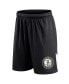 Фото #3 товара Men's Black Brooklyn Nets Slice Shorts