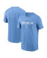 Фото #1 товара Men's Light Blue Kansas City Royals Team Engineered Performance T-shirt