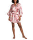 Women's Marion Floral Satin Robe