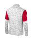 Men's Camo Wisconsin Badgers OHT Military-Inspired Appreciation Tomahawk Quarter-Zip Windshirt