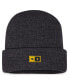 ფოტო #2 პროდუქტის Men's Charcoal Iowa Hawkeyes Sheer Cuffed Knit Hat