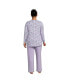 Фото #2 товара Women's Plus Size Cozy 2 Piece Pajama Set - Long Sleeve Top and Pants