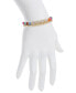 ფოტო #6 პროდუქტის Multi Color Quartz Mama Stone and Beaded Stretch Bracelet Set