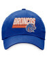 Men's Royal Boise State Broncos Slice Adjustable Hat