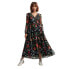 Фото #1 товара Платье макси с длинным рукавом Superdry Vintage Woven Maxi